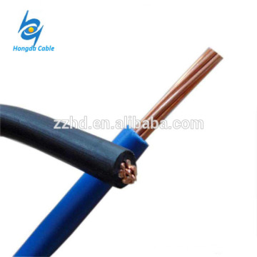 2 AWG alambre de cobre insualted alambre